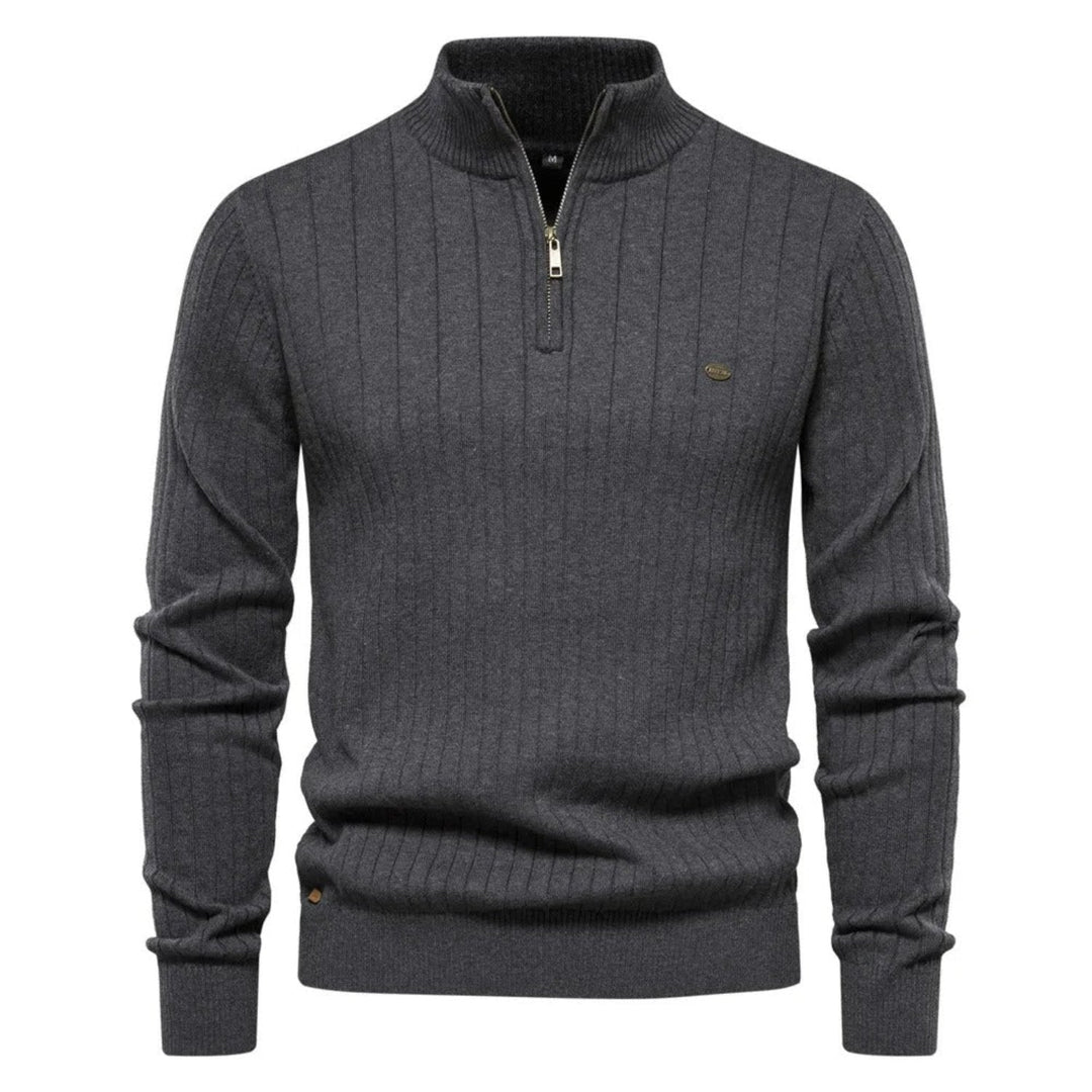 Maglione Uomo Leggero a Maniche Lunghe Casual Autunnale