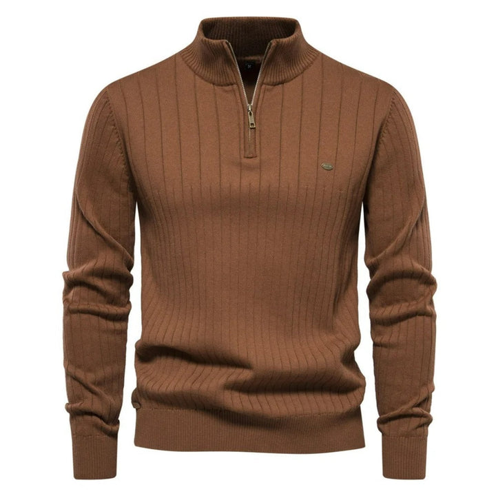 Maglione Uomo Leggero a Maniche Lunghe Casual Autunnale
