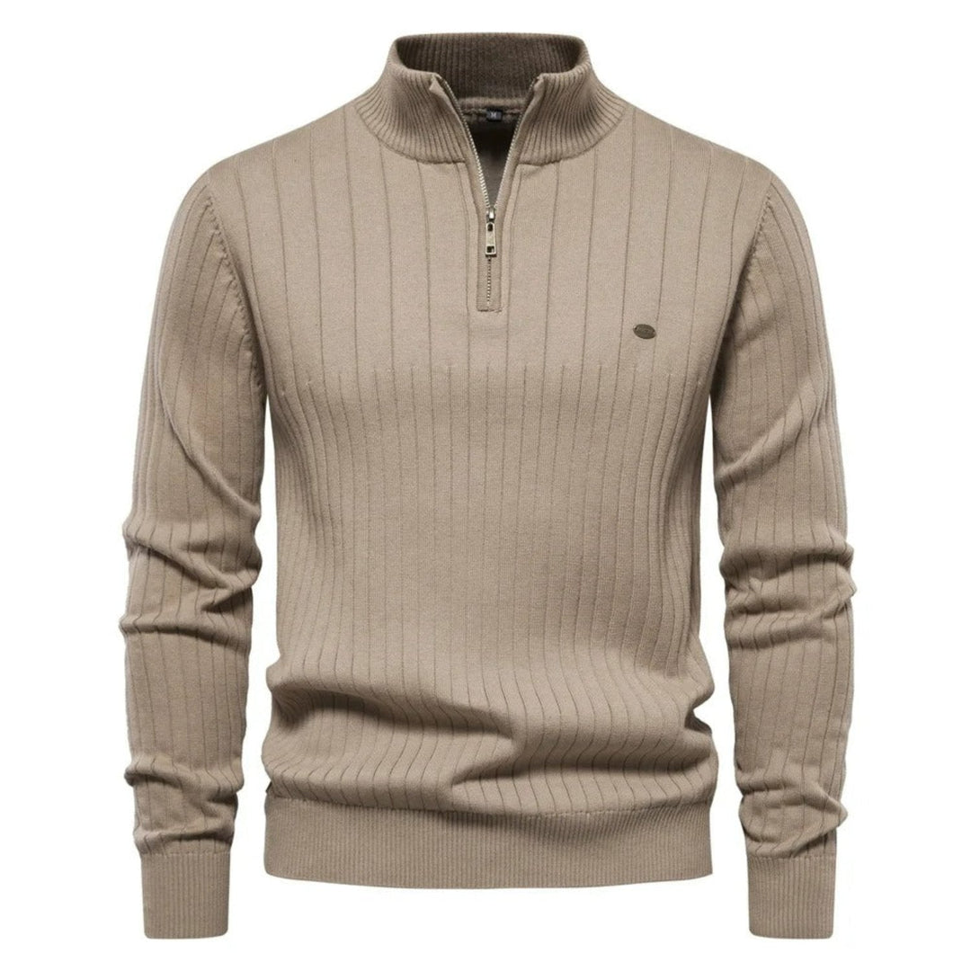 Maglione Uomo Leggero a Maniche Lunghe Casual Autunnale