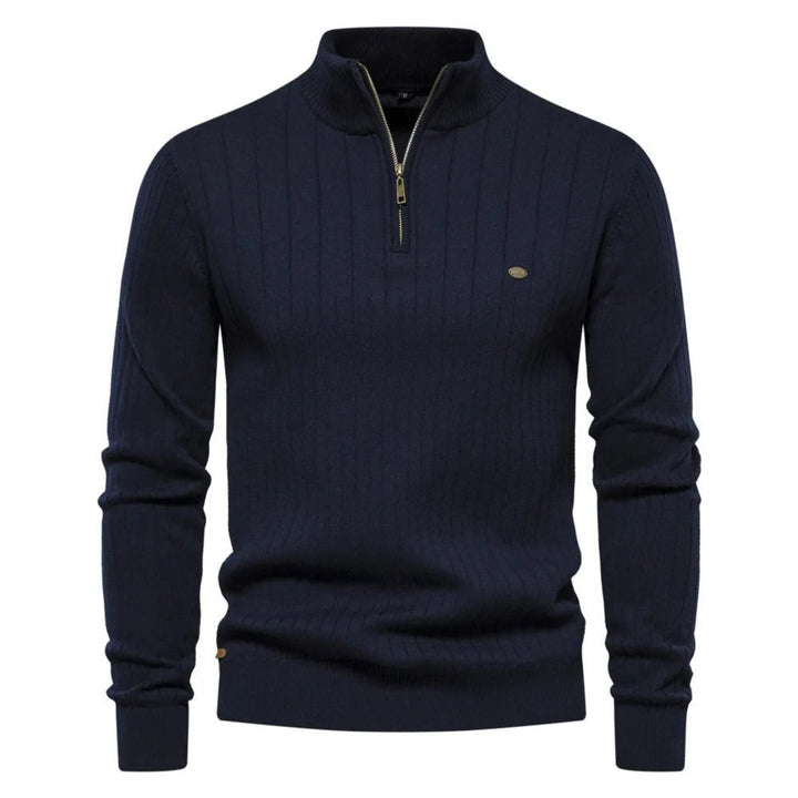 Maglione Uomo Leggero a Maniche Lunghe Casual Autunnale