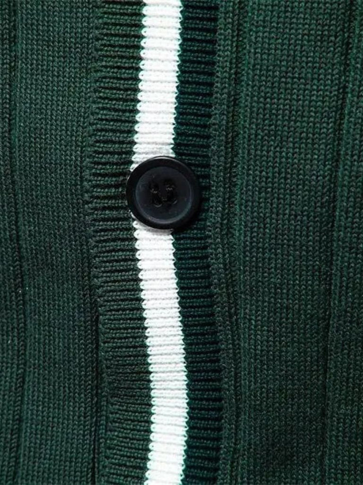 Cardigan in cotone con bottoni