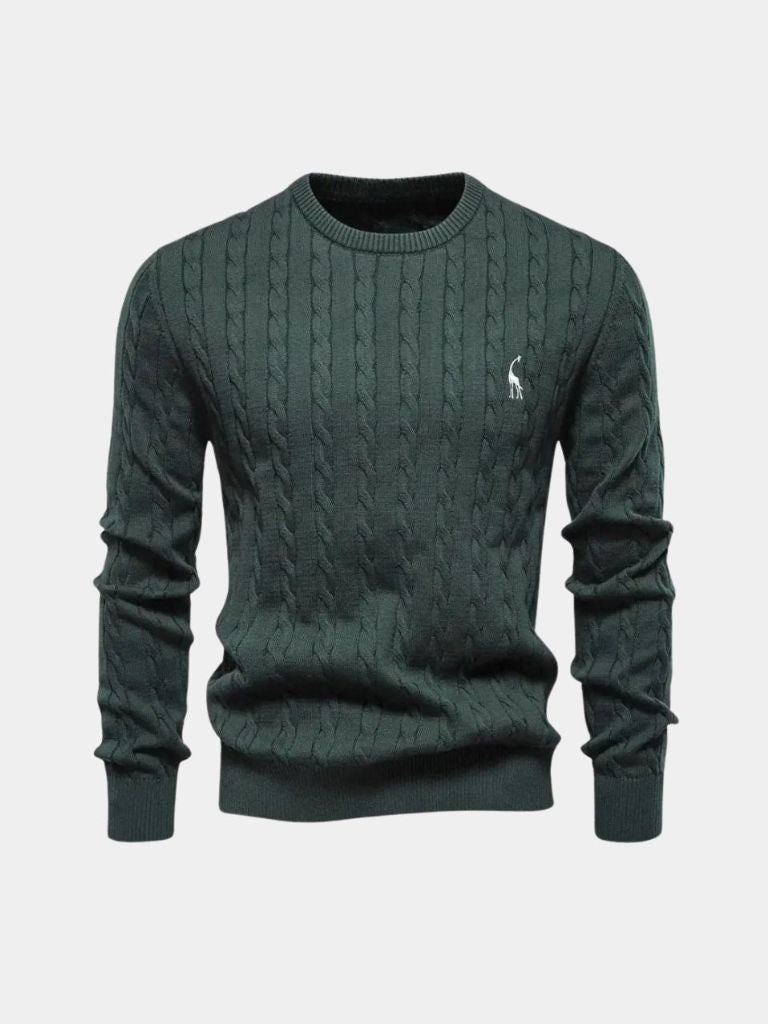 Maglione girocollo in cotone