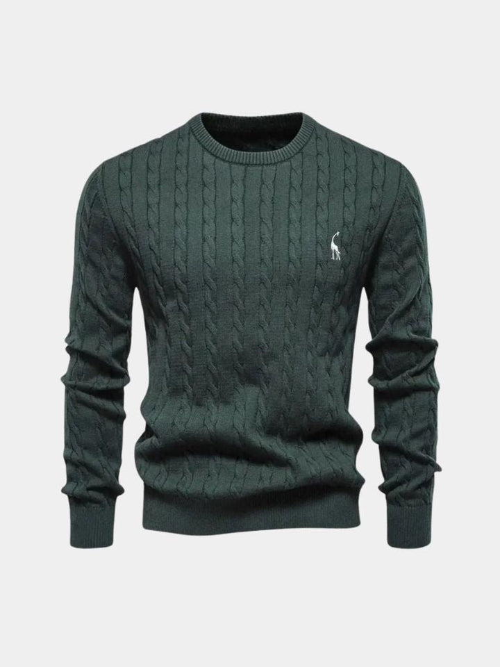 Maglione girocollo in cotone