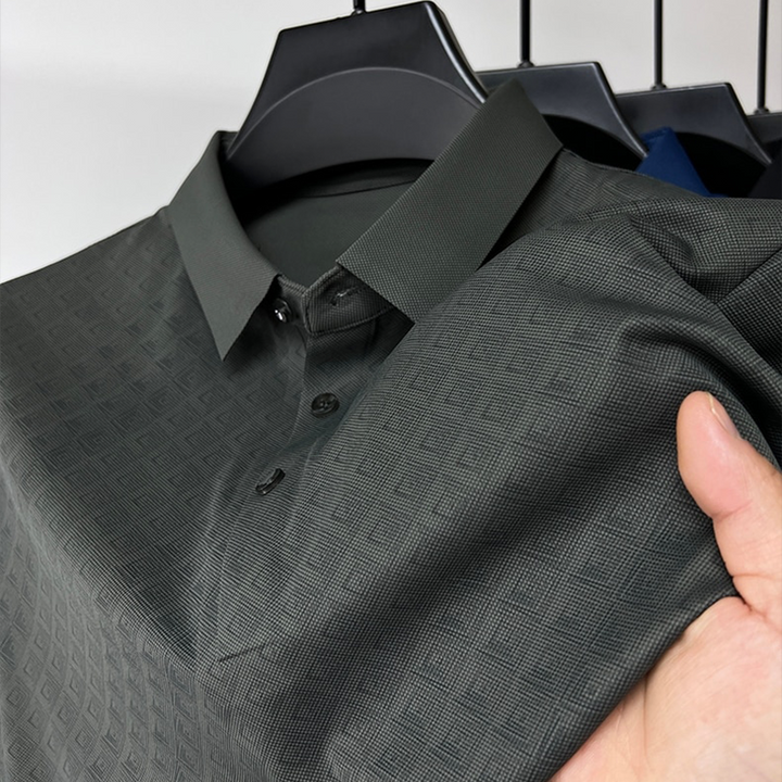 Polo Uomo in Nanosilk Vestibilità Sartoriale