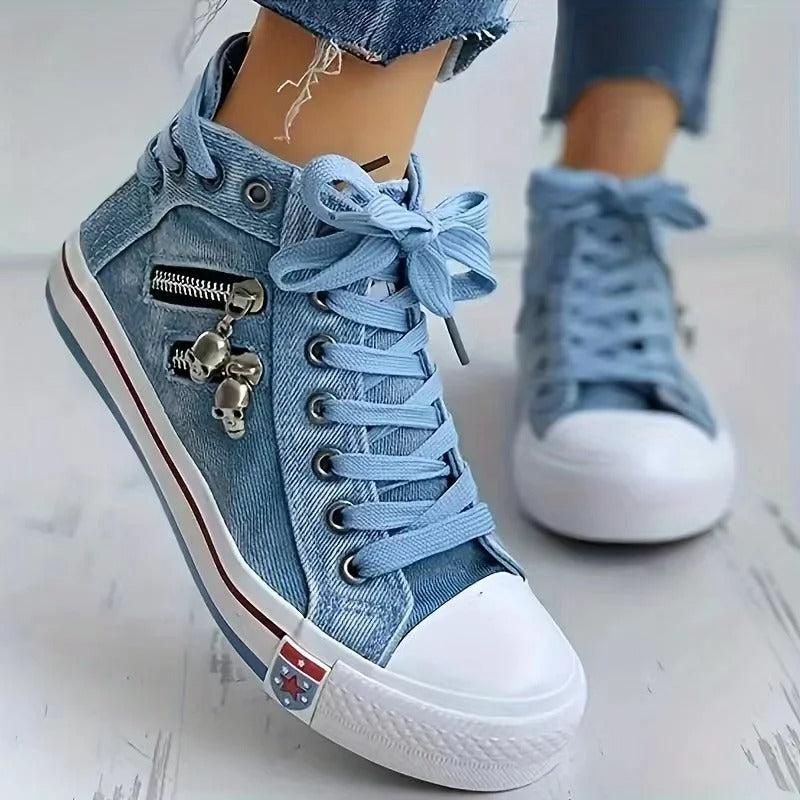 Sneakers Donna in Denim dal Design Urbano