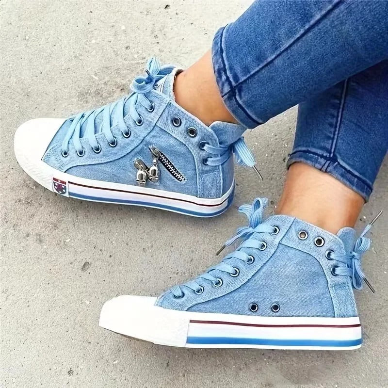 Sneakers Donna in Denim dal Design Urbano