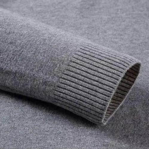 Colletto Dolcevita Lavorato a Maglia Elegante Invernale