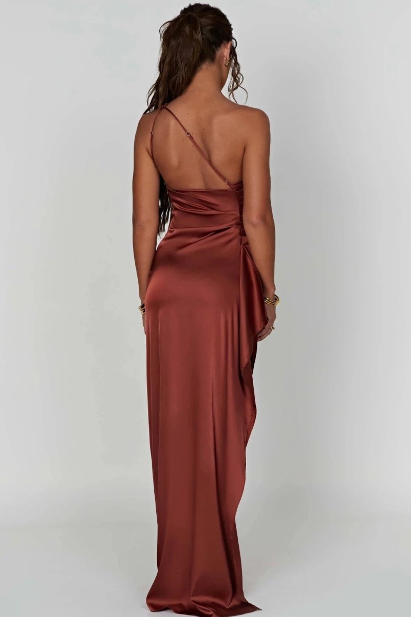 Elegante Abito Lungo Diana Donna Senza Sforzo