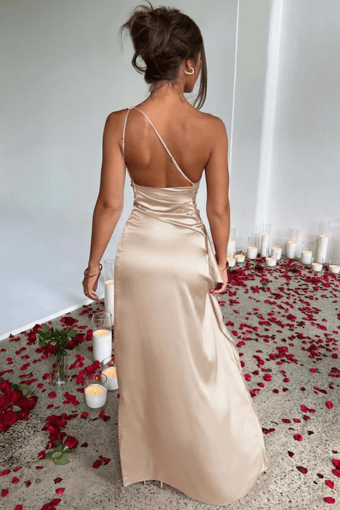 Elegante Abito Lungo Diana Donna Senza Sforzo