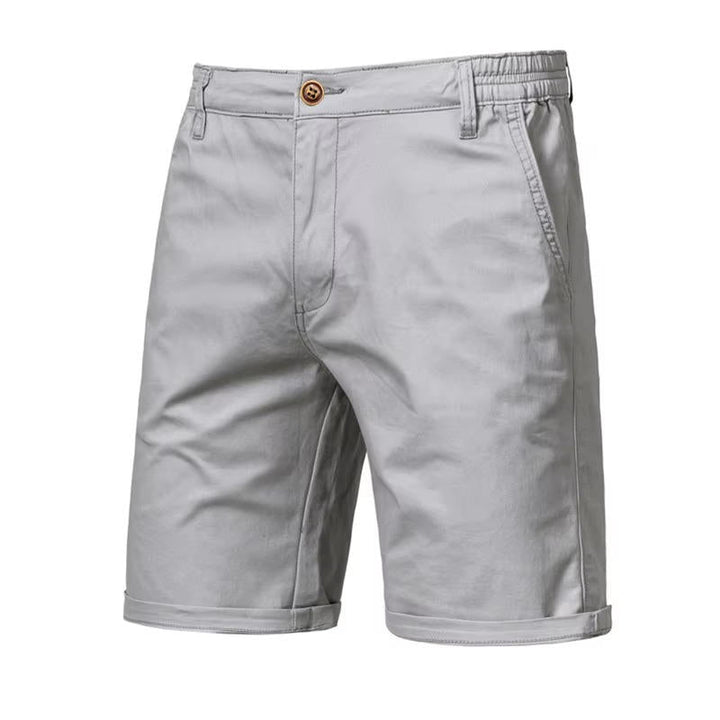Pantaloncini da uomo in cotone con tasche
