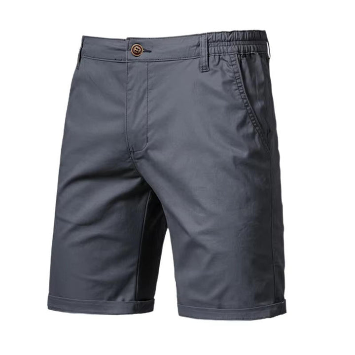 Pantaloncini da uomo in cotone con tasche