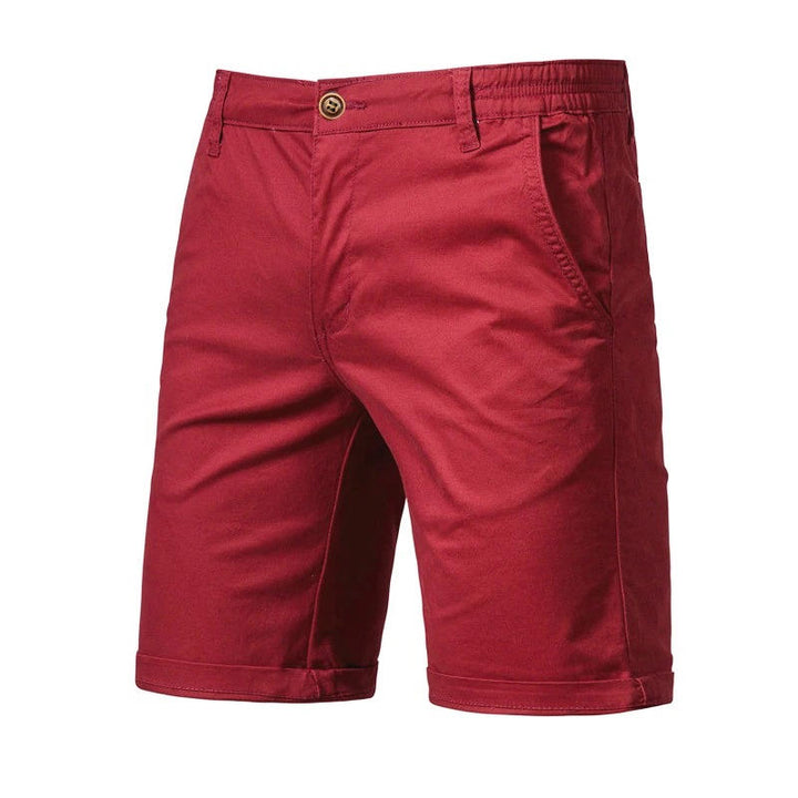 Pantaloncini da uomo in cotone con tasche