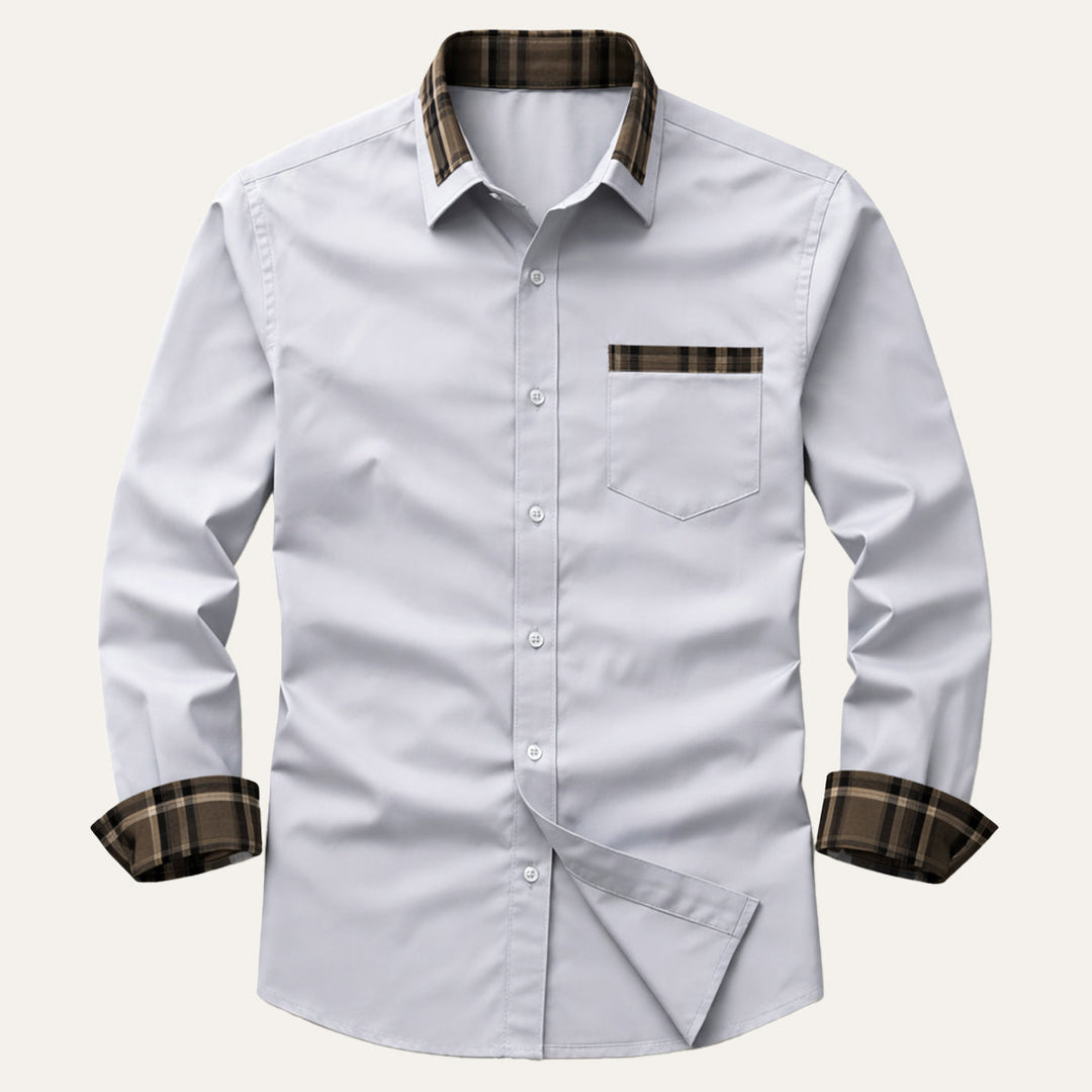 Camicia uomo elegante slim fit