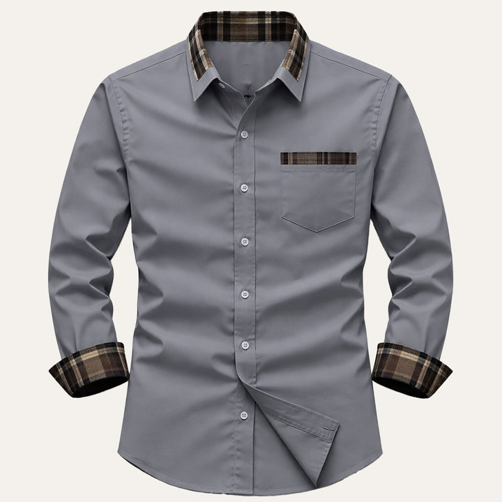 Camicia uomo elegante slim fit