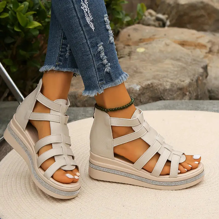 Sandali Ortopedici con Strass Donna — Comfort e Stile Estivo