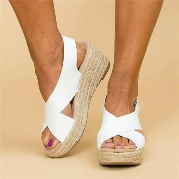 Espadrillas Sandali Donna Zeppa Espadrilles Eden