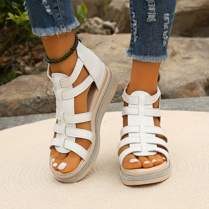 Sandali Ortopedici con Strass Donna — Comfort e Stile Estivo