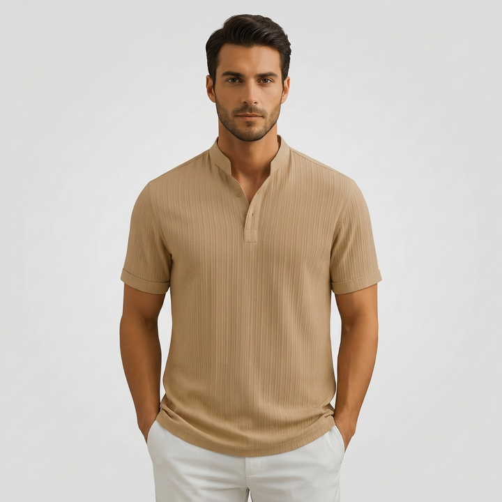 maglietta Avani Camicia in lino con collo a V