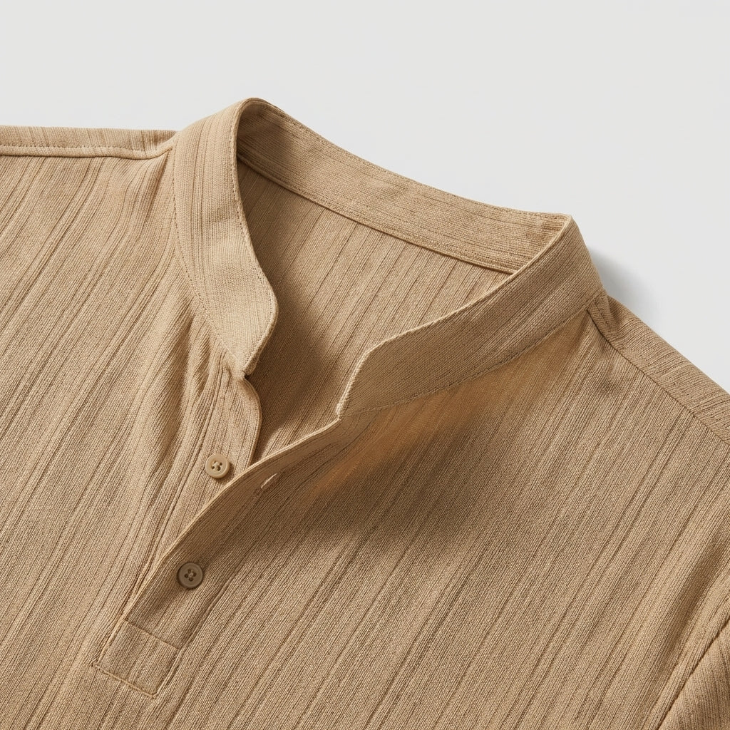 maglietta Avani Camicia in lino con collo a V