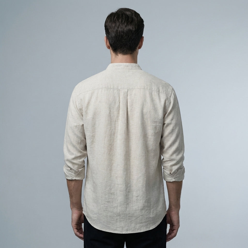Camicia casual in lino Theodore Willow