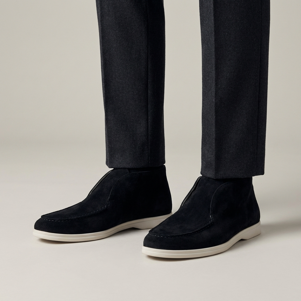 Mocassini Uomo Suede Pregiati