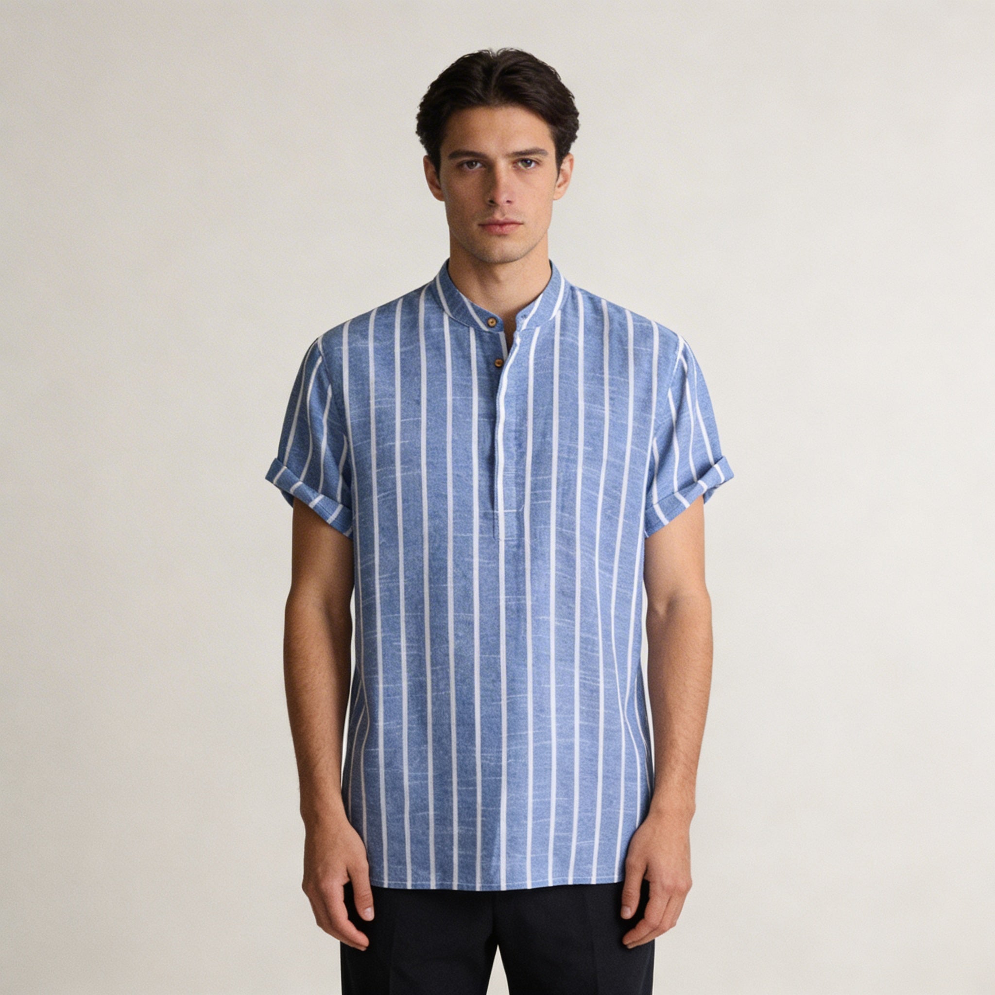 Classica Magliette Polo Uomo Cotone Organico