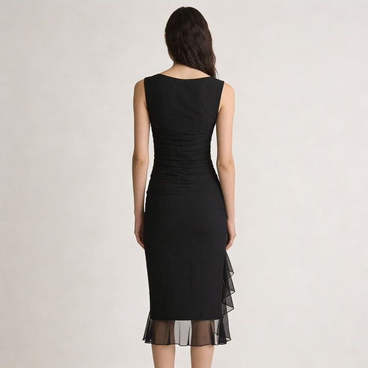 Elegante Abito Midi Donna Raffinato e Affascinante