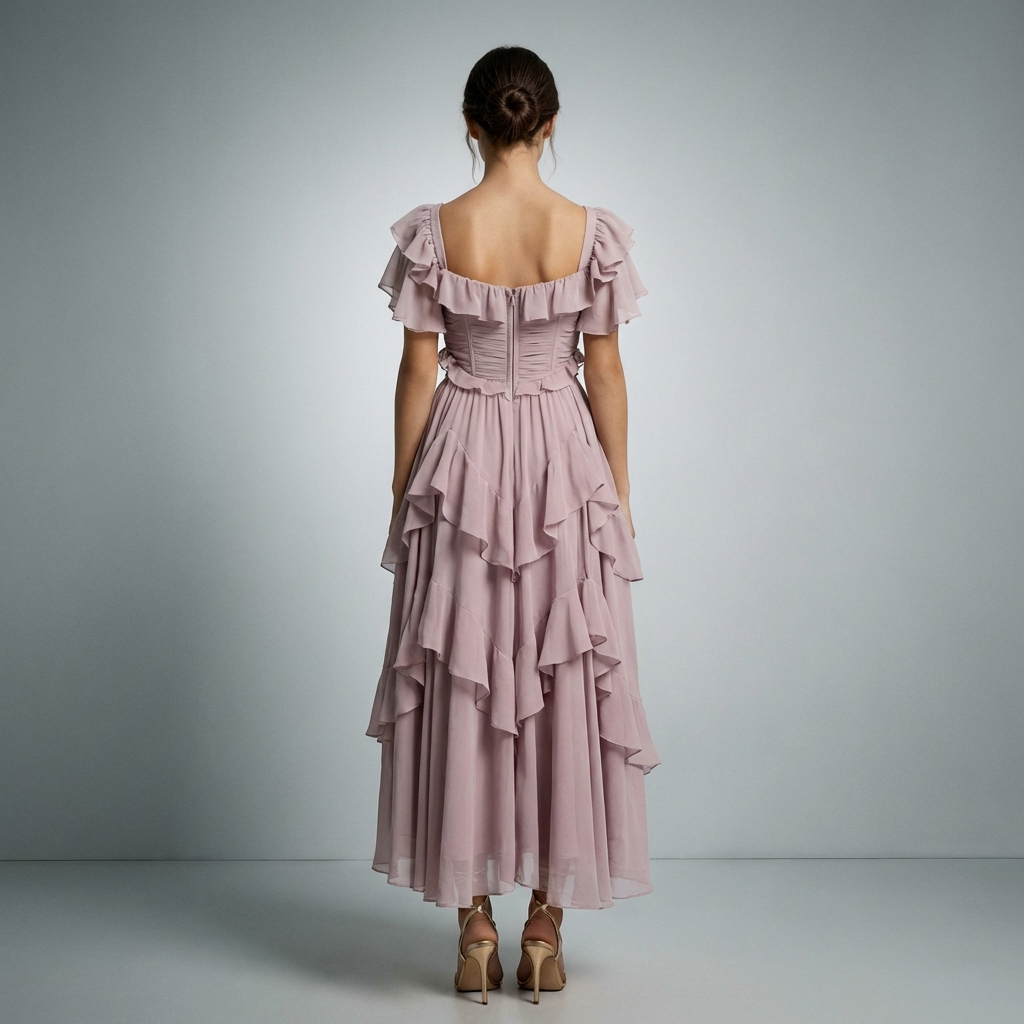 Elegante Abito Lungo Donna Freyna Raffinato