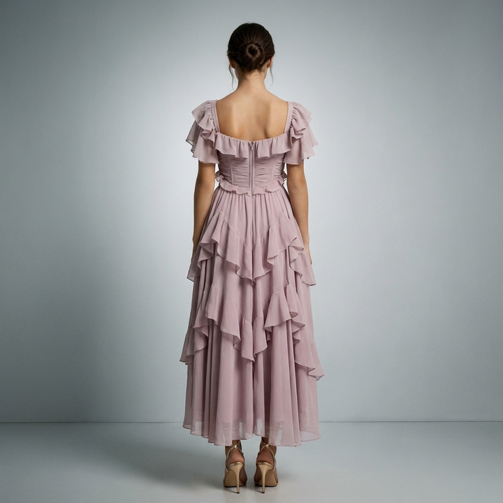 Elegante Abito Lungo Donna Freyna Raffinato