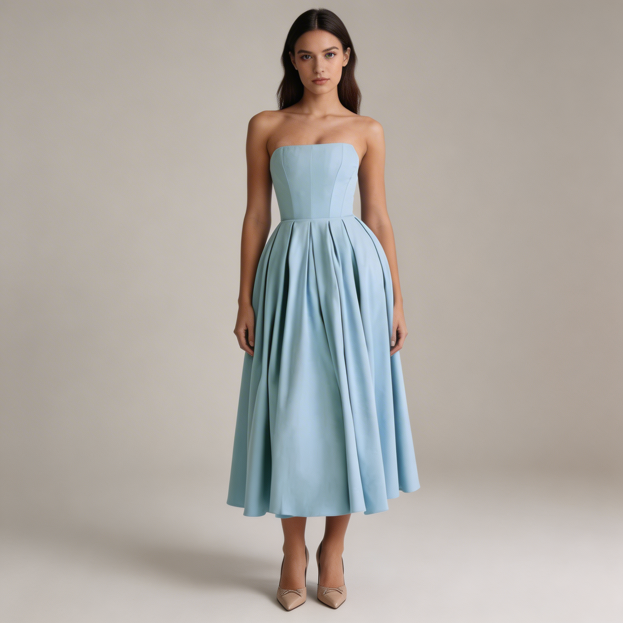 Elegante Abito Lungo Sharlene Donna