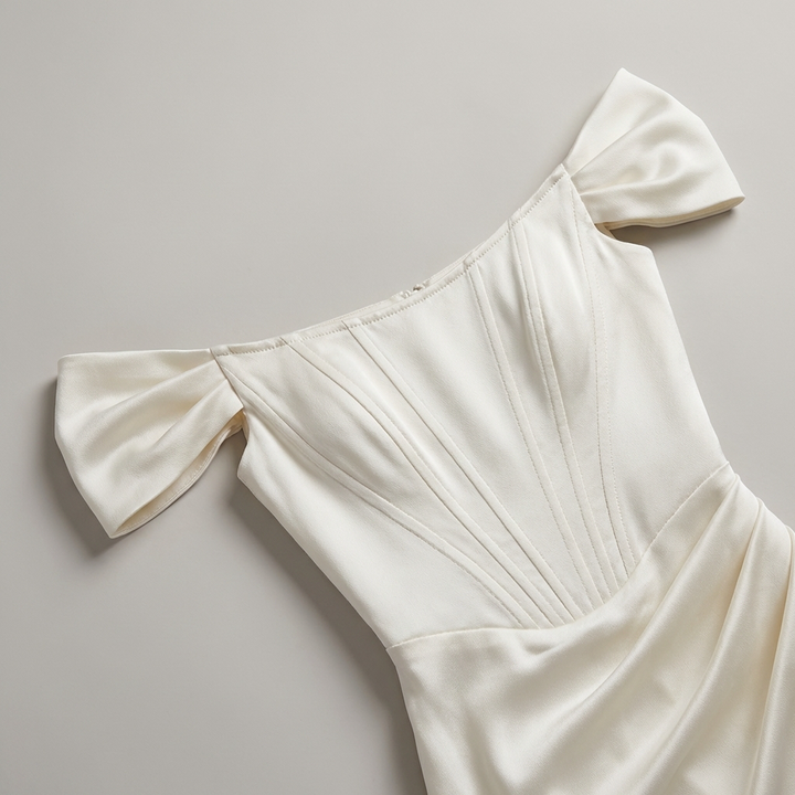 Elegante Abito Midi Lexana Donna Raffinato