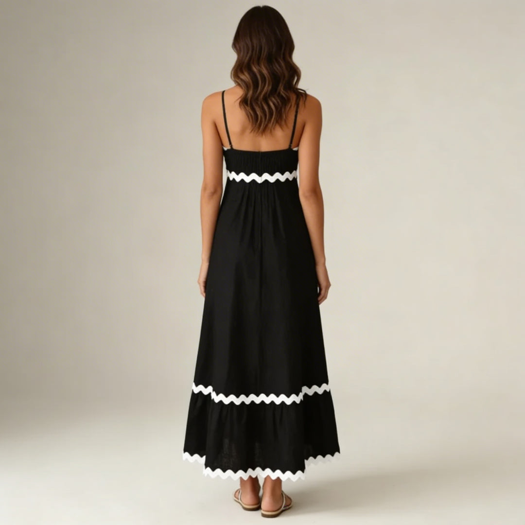Elegante Abito Lungo Amillia Donna Glamour Raffinato