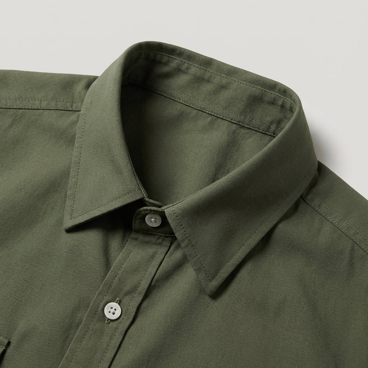 Classica Camicia Vintage Manica Lunga Uomo