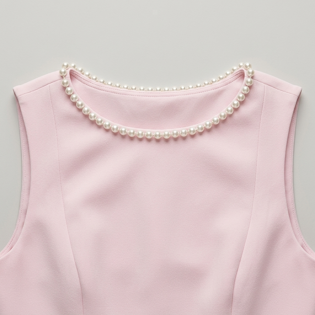Elegante Abito Mini Donna Fiocco Retro Festa Carino