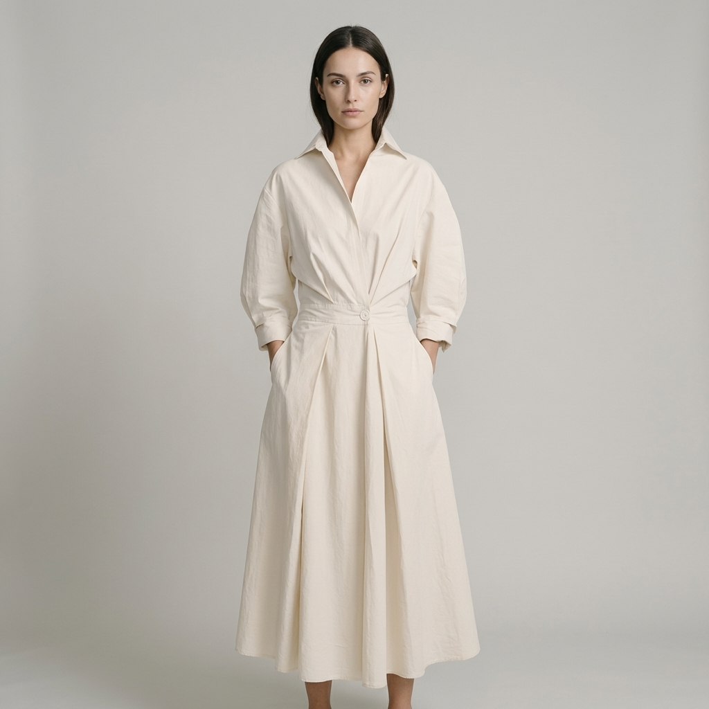 Elegante Abito Maxi Donna Lungo Fluente