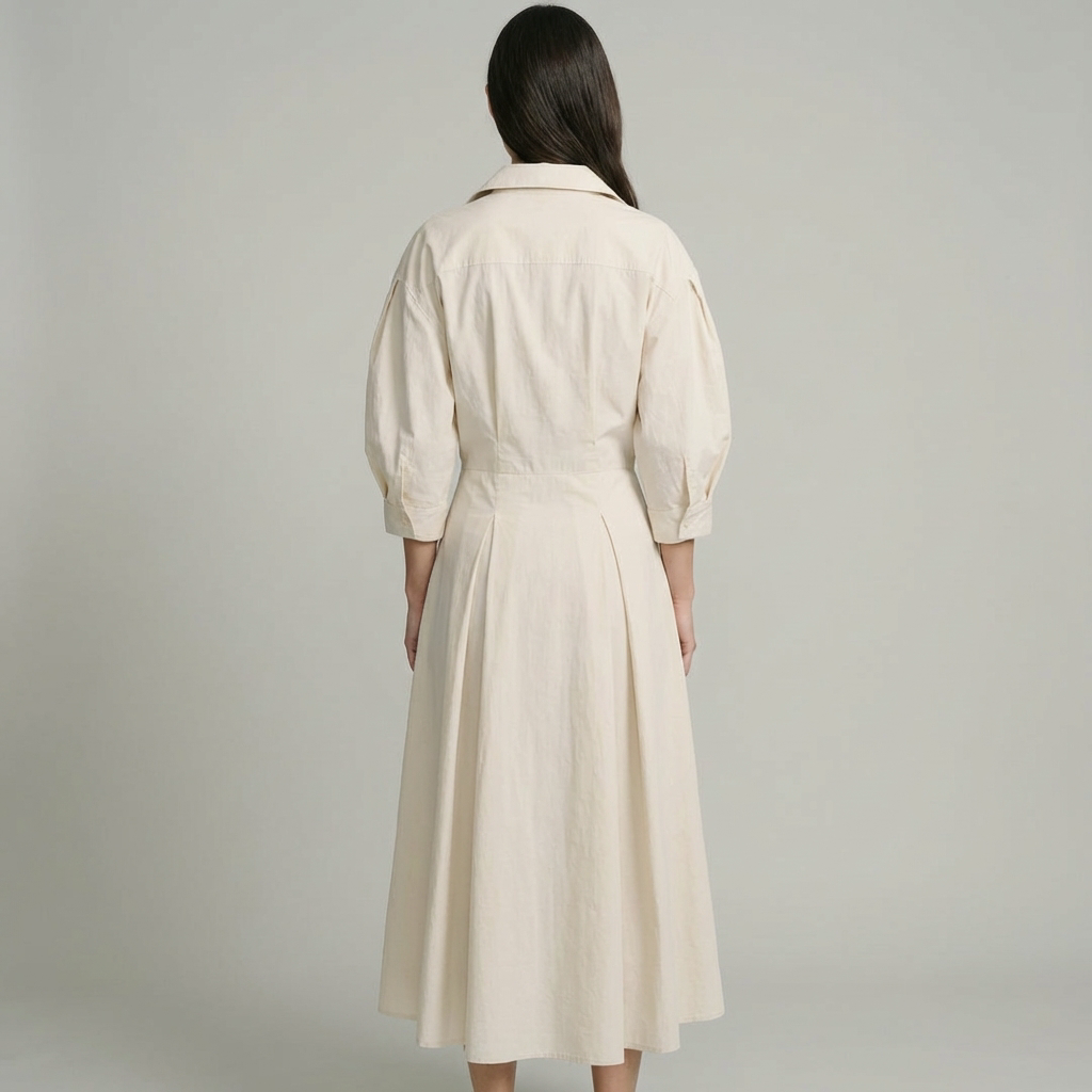 Elegante Abito Maxi Donna Lungo Fluente
