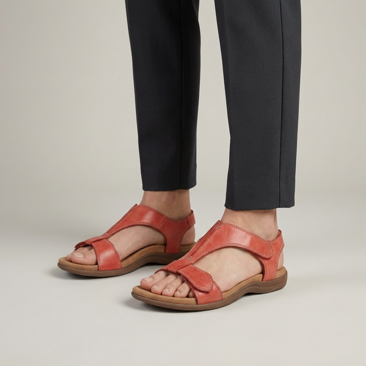 Sandali Ortopedici Donna T-Strap – Scarpe Comode con Memory Foam