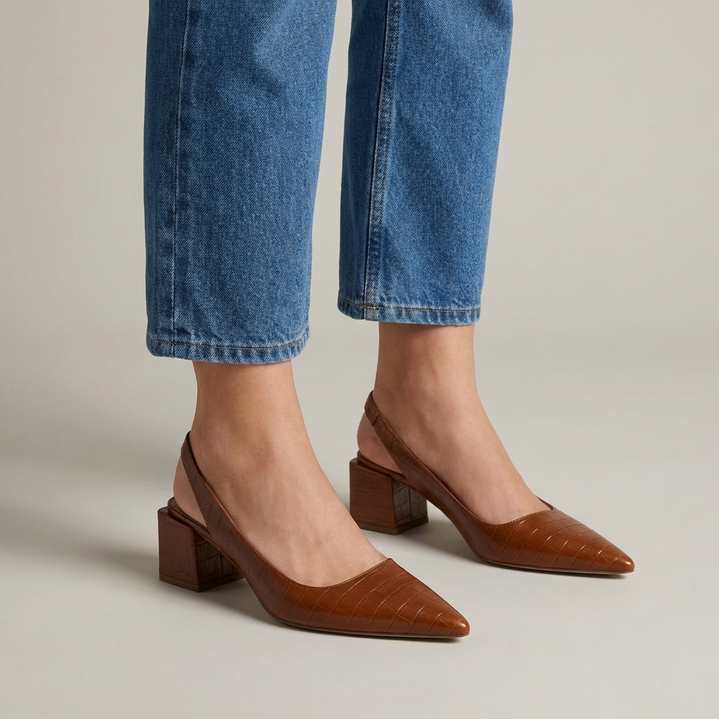 Scarpe Ortopediche Donna Tacco Alto con Plantare Scarpe Comode Donna