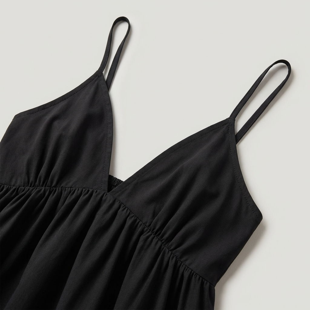 Elegante Abito Lungo Schiena Scoperta Scollo a V