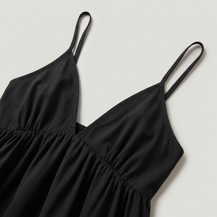 Elegante Abito Lungo Schiena Scoperta Scollo a V