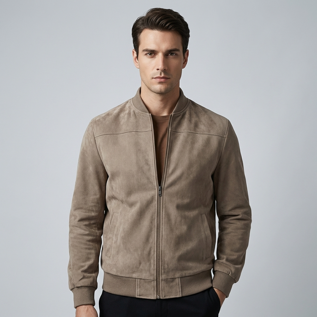 Ricardo - Giacca bomber slim fit da uomo