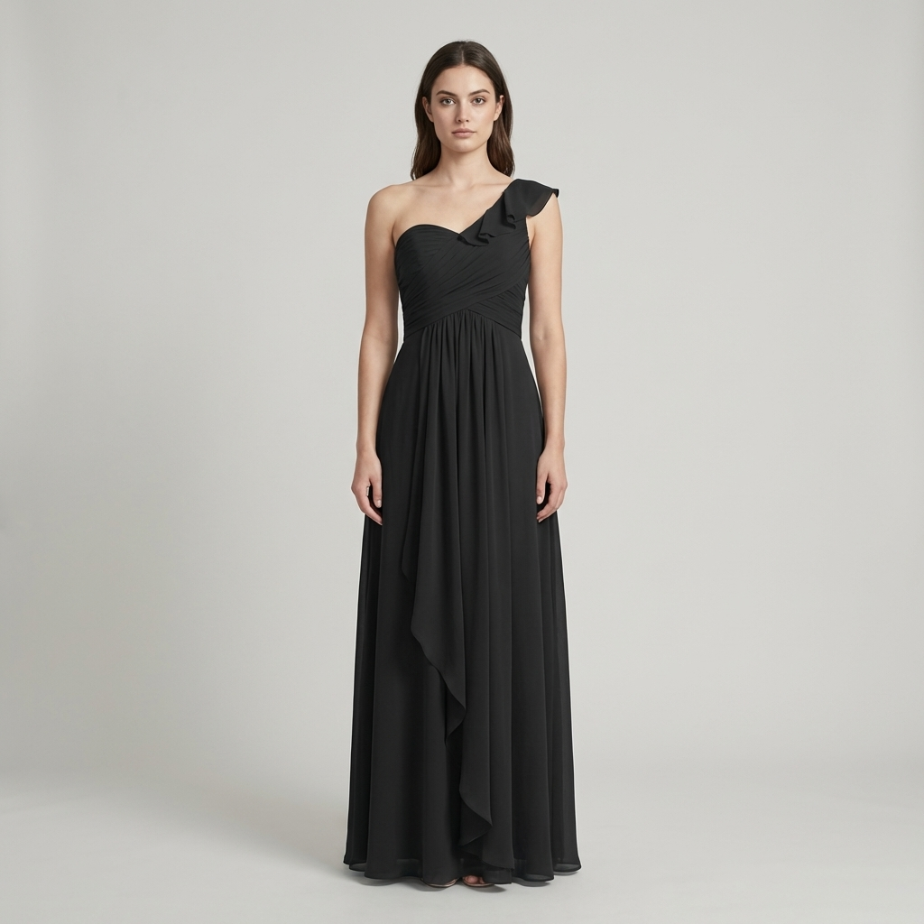 Abito Cerimonia Chiffon Romantico