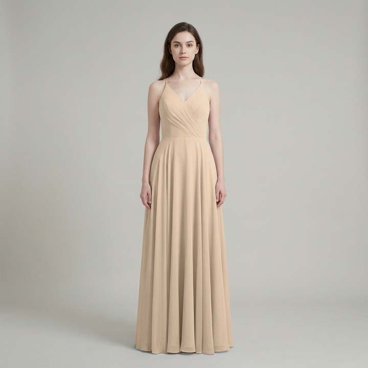 Abito Cerimonia Chiffon Raffinato
