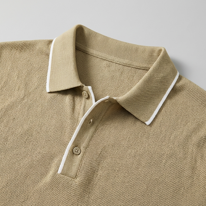 T shirt lussuosa polo uomo knit