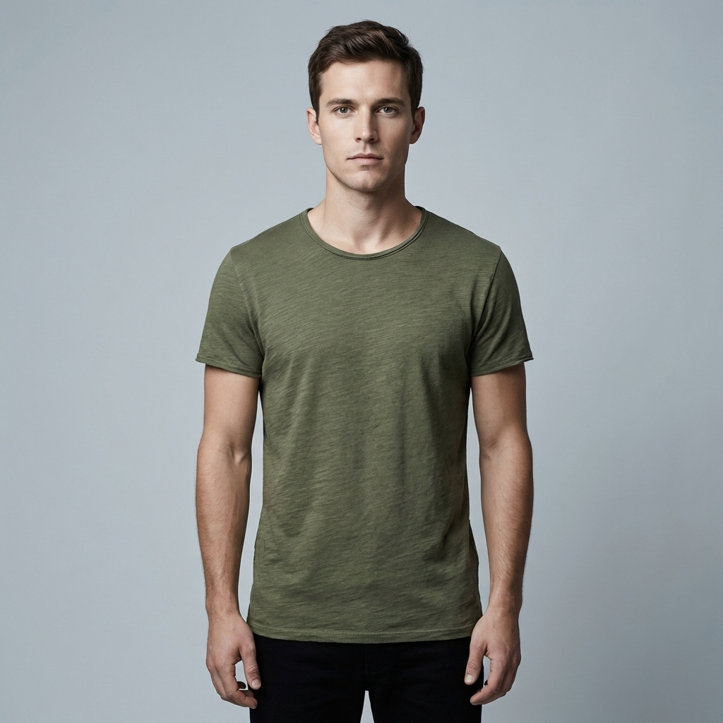 T shirt lussuosa uomo cotone estiva