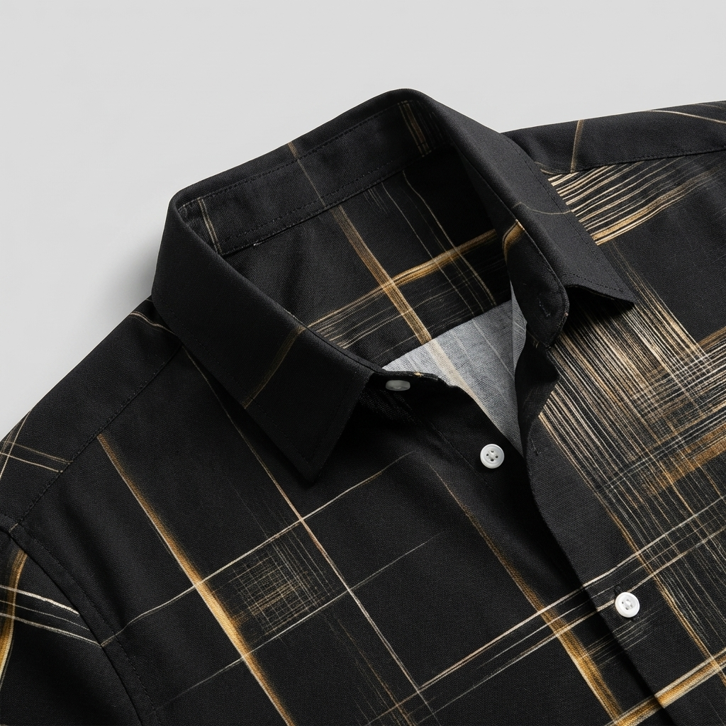 T shirt polo lussuosa uomo seta