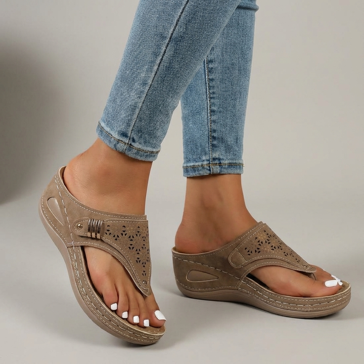 Sandali Ortopedici Slip-on Sofisticati