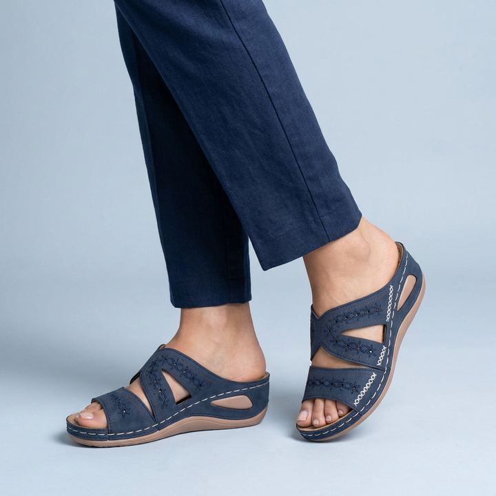 Sandali Ortopedici Donna in Gel con Supporto Plantare