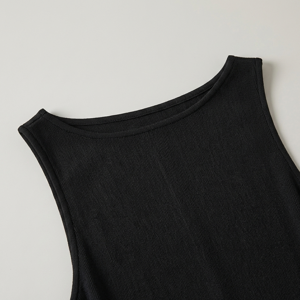Vestito cerimonia raffinato nero texture