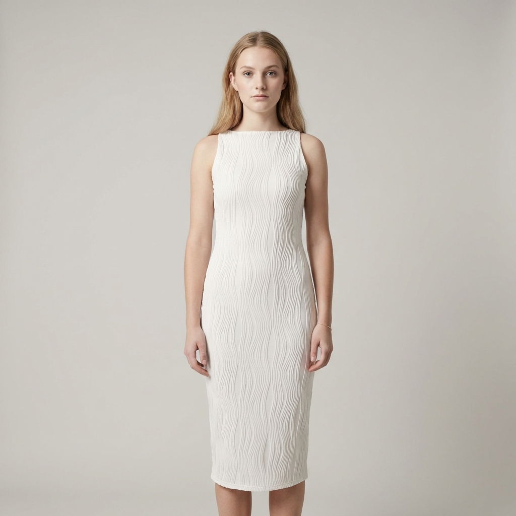 Vestito cerimonia raffinato floreale perle